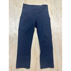 lululemon athletica navy cropped Leggings